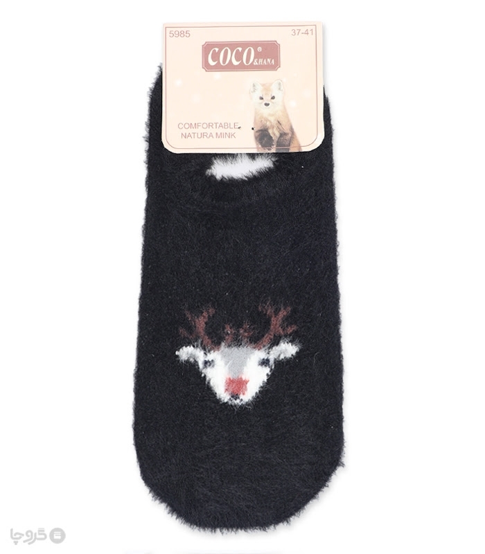 جوراب موهر کالج Coco & Hana طرح گوزن