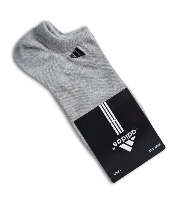 جوراب قوزکی گلدوزی طرح Adidas