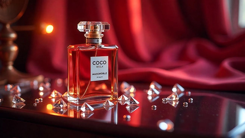 عطر Chanel Coco Mademoiselle با ترکیب رایحه‌های پرتقال، گل یاس و نعناع هندی