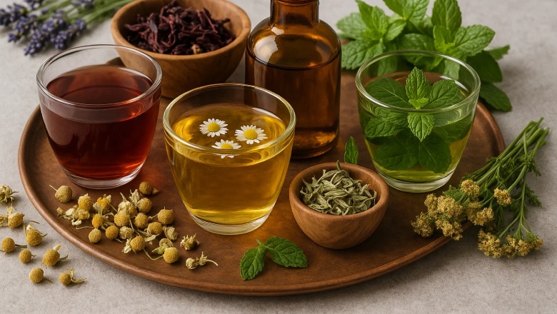 از دمنوش ها و مکمل های گیاهی استفاده کنید