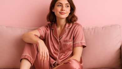 فواید لباس خواب ساتن