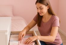 چیدمان شورت در کشو