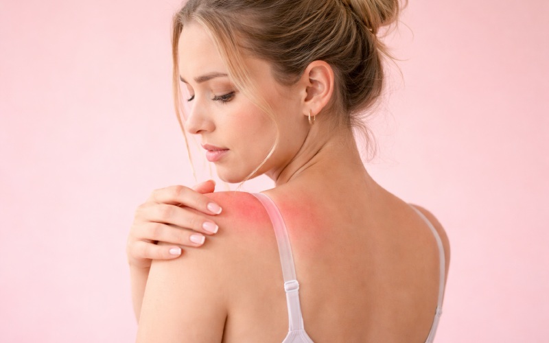 علائم حساسیت به سوتین