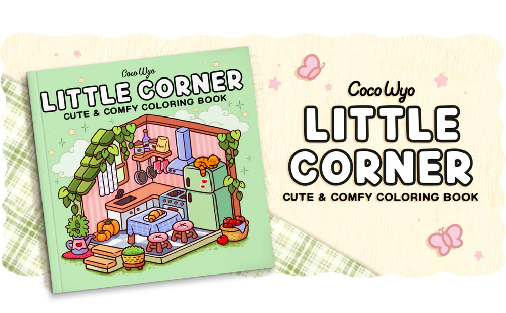 دفترچه نقاشی little corner