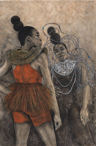 “Venus Williams, Double Portrait” — Robert Pruitt, 2024