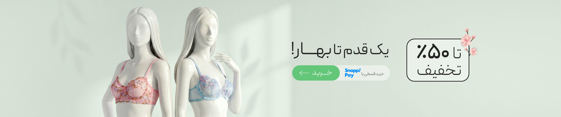 تا 50٪ تخفیف / خرید با اسنپ پی 