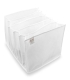 خرید عمده  نظم دهنده کشو کد 329 ابعاد 25×30×38 سانتی‌ متر سایز XXL سفید - 5 جیب - بسته 12 عددی