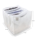 خرید عمده  نظم دهنده کشو کد 329 ابعاد 25×30×38 سانتی‌ متر سایز XXL سفید - 5 جیب - بسته 12 عددی