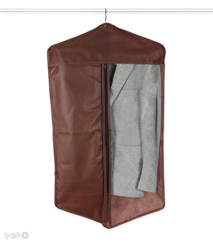 خرید عمده  کاور کت و شلوار ضد آب کد 393 ابعاد 55×98 سانتی متر - بسته 12 عددی