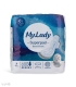 خرید کارتنی نوار بهداشتی بالدار نیمه ضخیم مشبک MyLady مای لیدی مدل Superpad خیلی خیلی بزرگ - کارتن 30 عددی